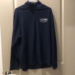 UCONN Fleece Quarter Zip